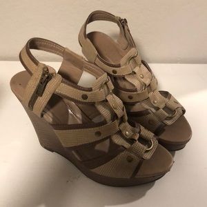 Sbicca wedges brown